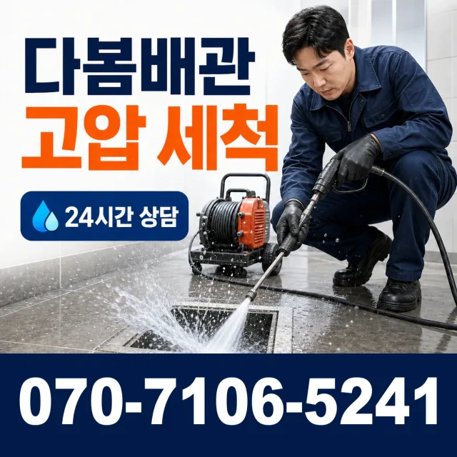 인천 미추홀구 학익동 배수구청소 상담 이미지 4